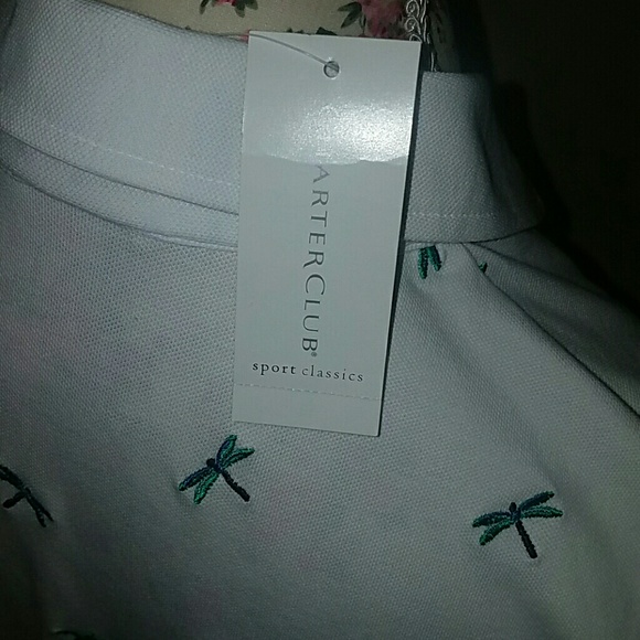 Charter Club polo style shirt size small - Picture 6 of 6